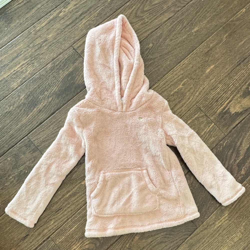 Carter's Soft Pink Fleece Hoodie Sz 3t
